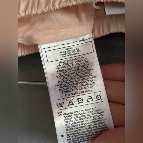 Adidas | Light Pink Track Pants | Jogger Style | Women’s M 🌸👟 - Picture 7 of 11